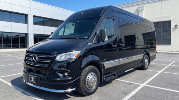 columbia wedding sprinter van rental