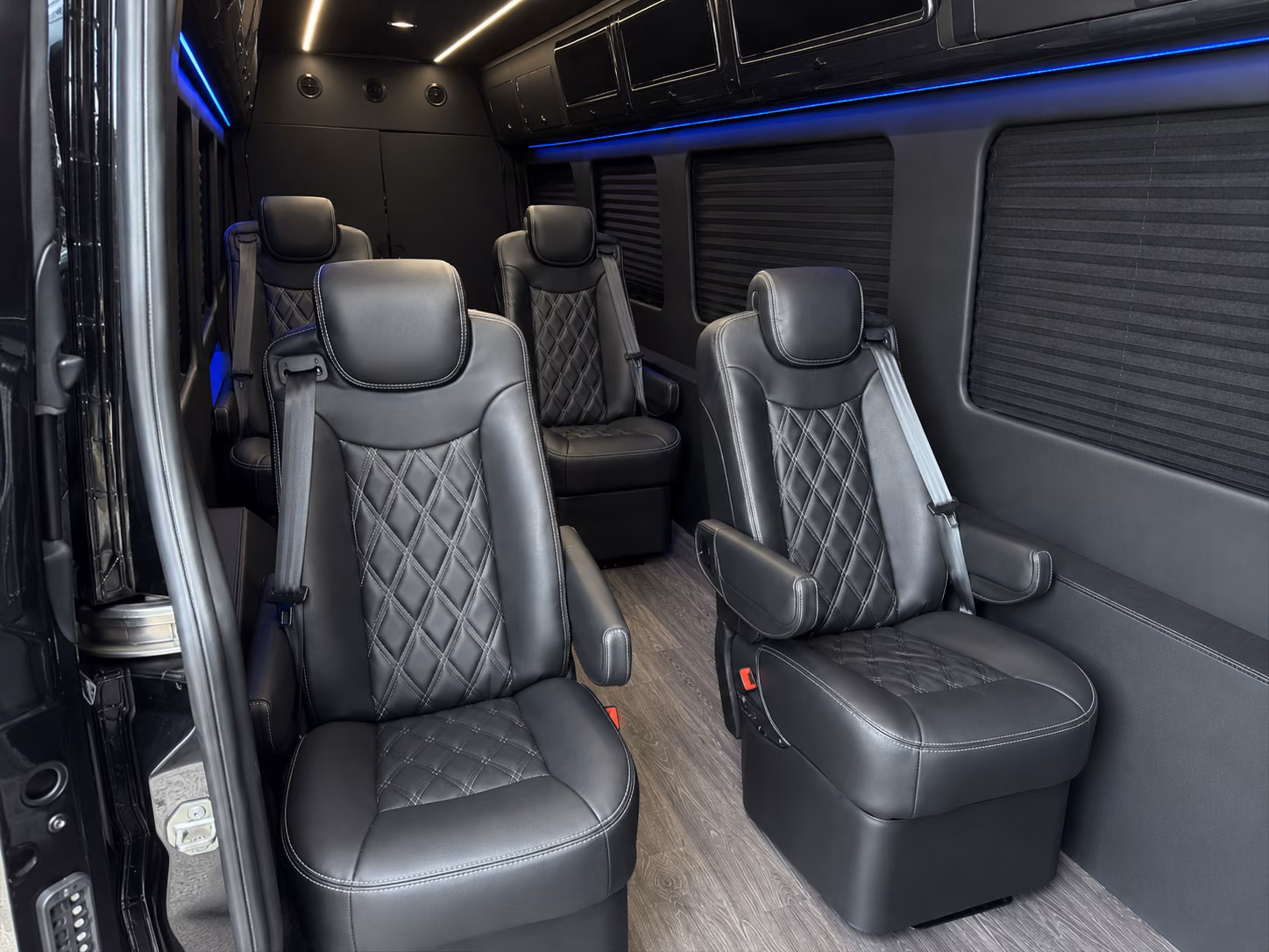 north charleston 15 passenger sprinter van interior
