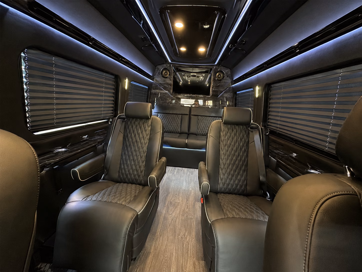 north charleston 18 passenger sprinter van inside