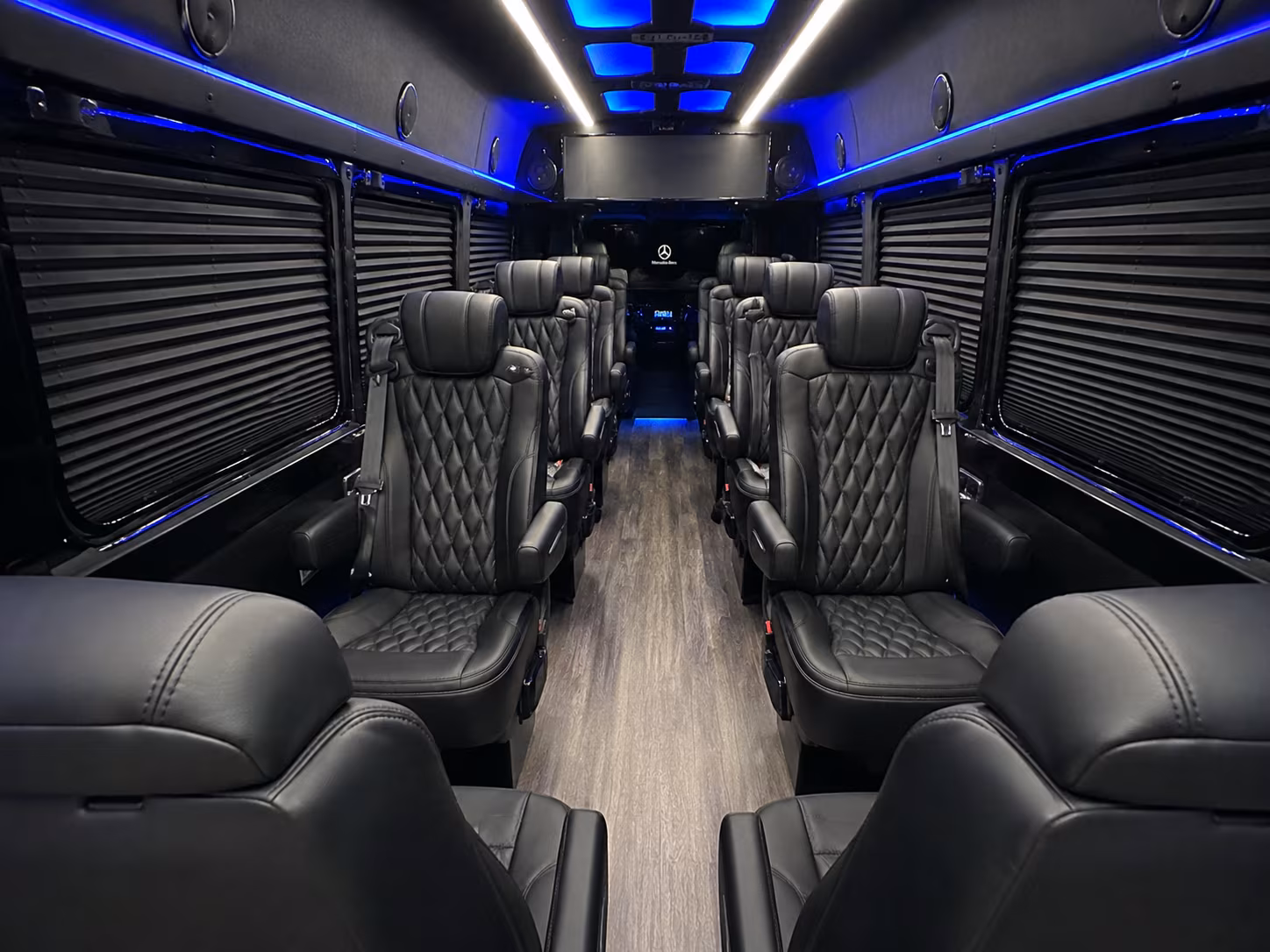 north charleston 20 passenger sprinter van interior