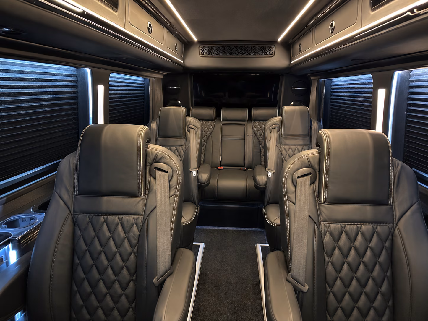north charleston 8 passenger sprinter van interior
