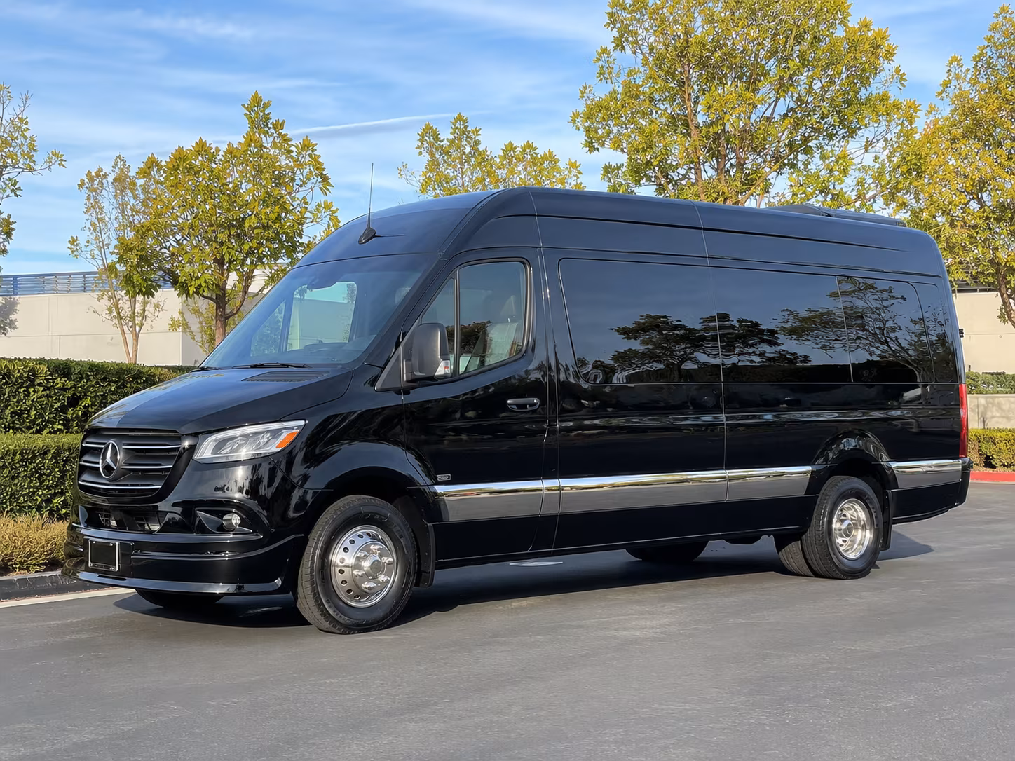 wedding guest shuttle sprinter vans from hotel blocks to ceremony and reception venues in north charleston